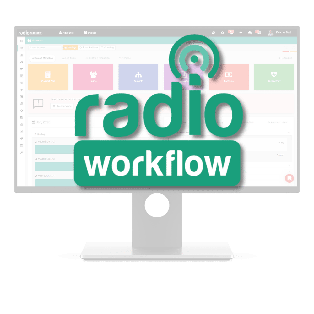 radio workflow logo